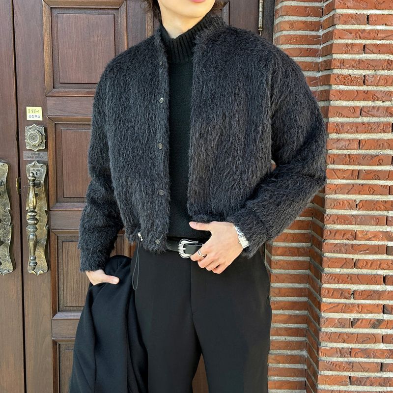 LMN Celine Brush Cropped Cardigan (3 colors)