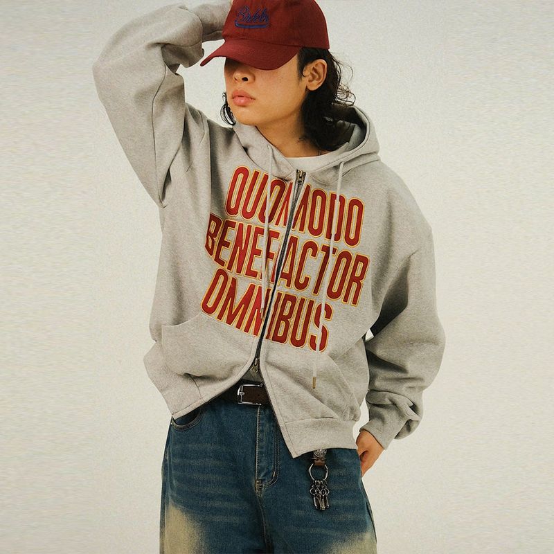 SEMIKAJI（セミカジ）の「DR FAVOR 26 Patch Crop Hoody Zip-up（Jackets/Outerwear）」