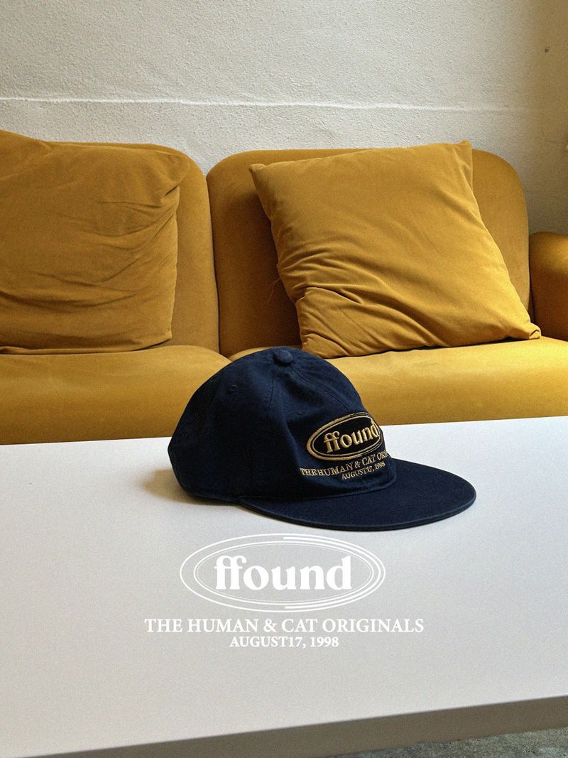FFOUND WASHED FLAT BRIM CAP / GREY