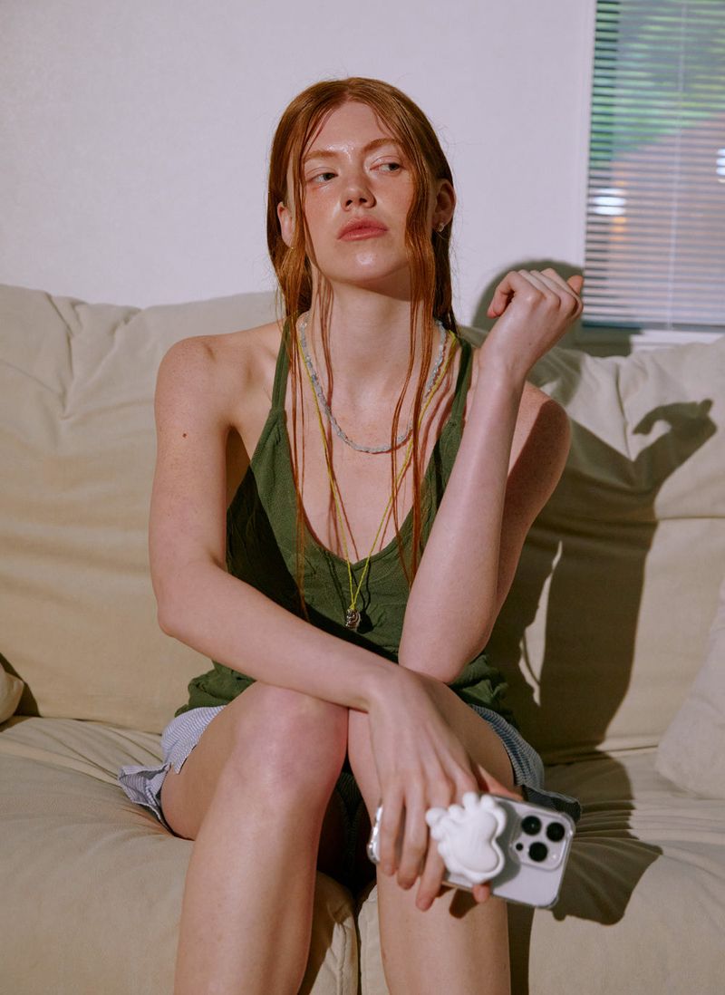 Shell Necklace (Green)