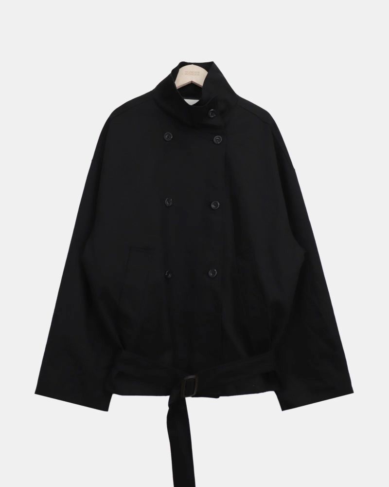 Bailin Belted Short Trench Jacket