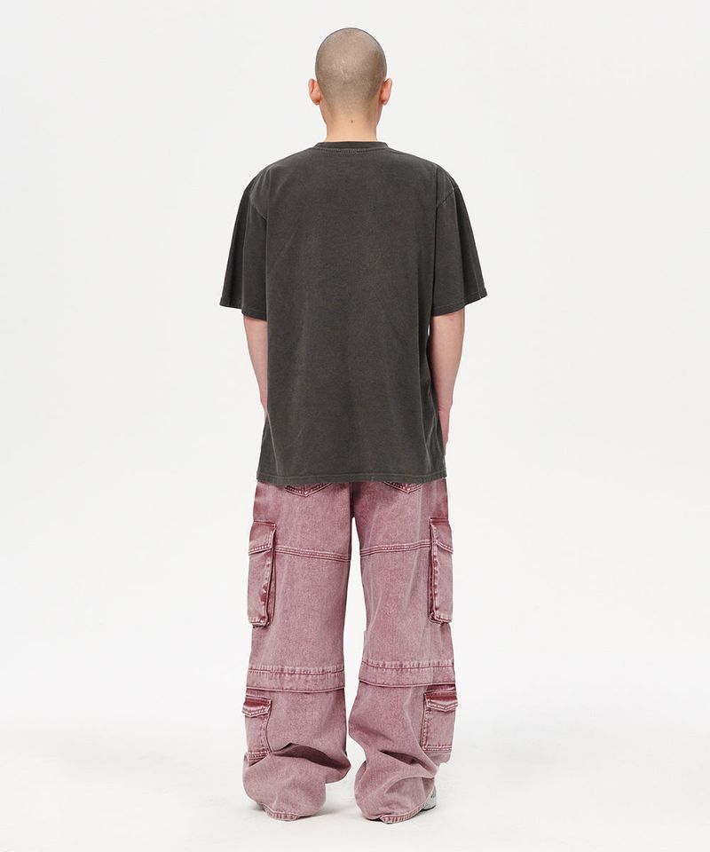 WIDE CARGO DENIM PANT