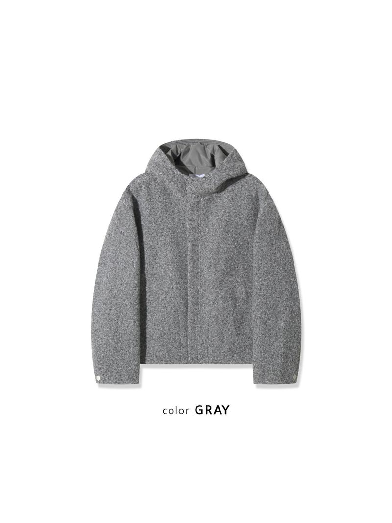 [UNISEX] from Mix Hood Coat Jacket