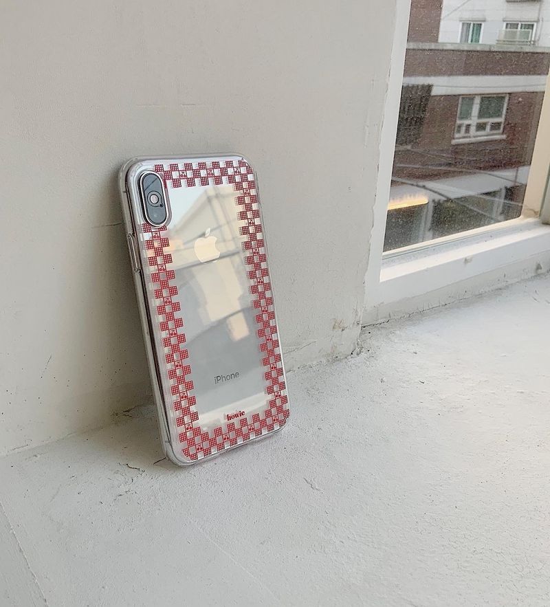 howie(ハウイ)の「cherry lace case(Smartphone Accessories)」