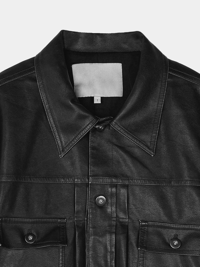 OWN Tony Garment Leather Tracker Jacket (3 colors)