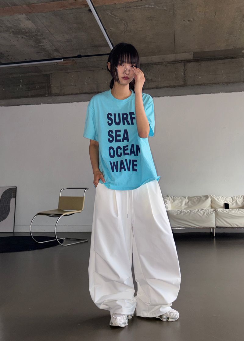 アリエス ピンタック パラシュート バルーン パンツ 5カラー