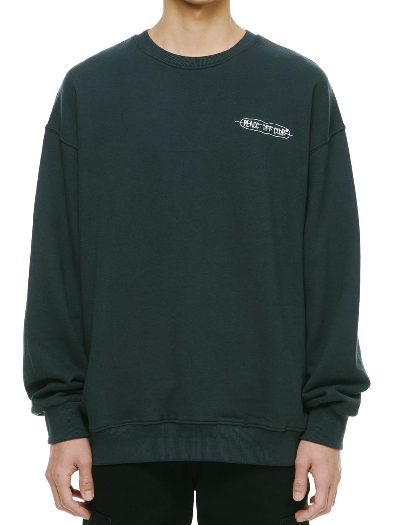 Broken_Bones Sweatshirt CHARCOAL