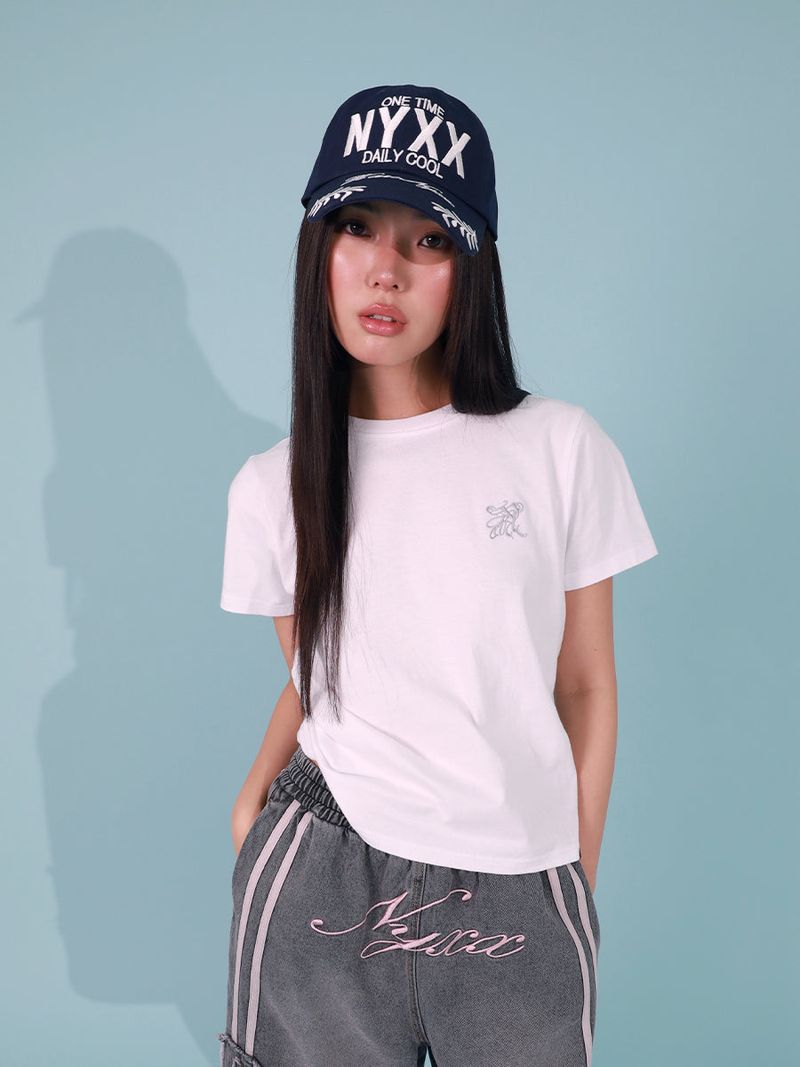 NYX SLOGAN BALL CAP (NAVY)