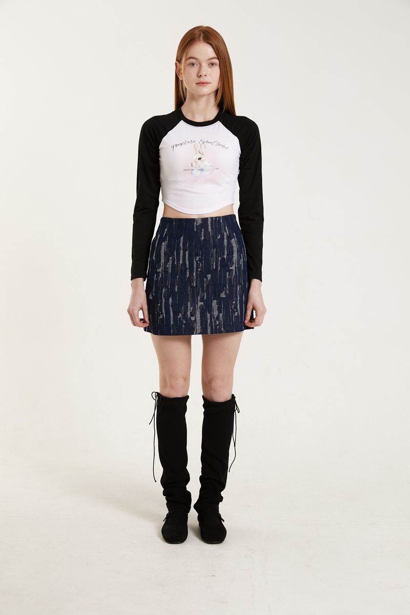 PINK PINEAPPLE（ピンクパイナップル）の「GRUNGE A MINI SKIRT（Skirts）」