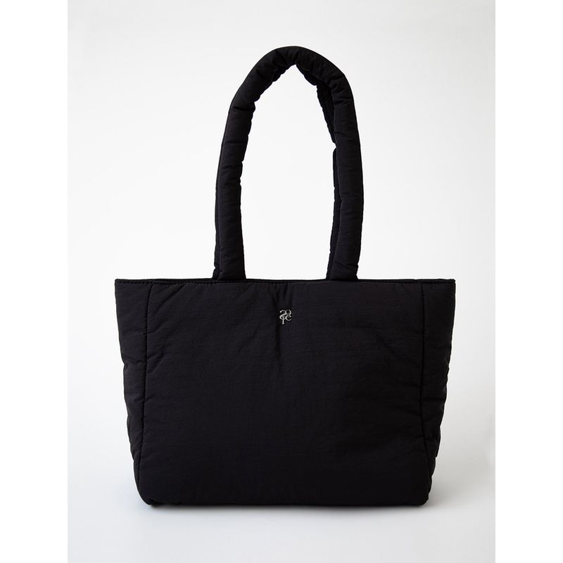 large soft padded bag - black