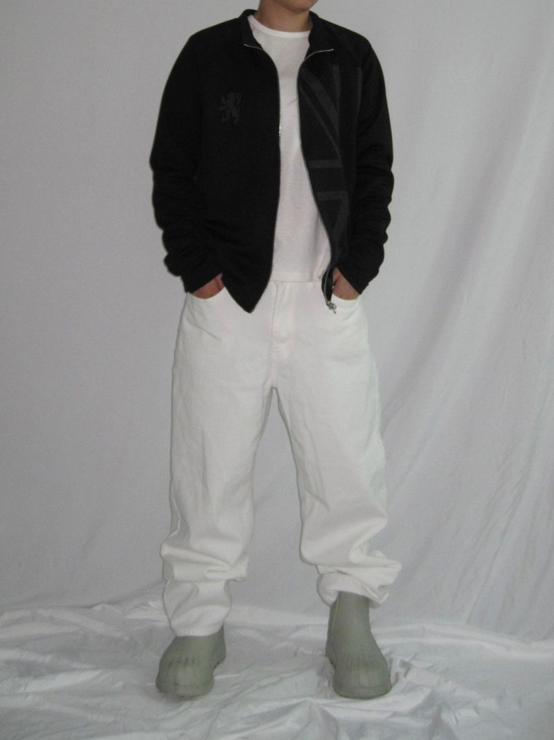 U.K Slim Fit Jersey Zip-Up (2 Colors)