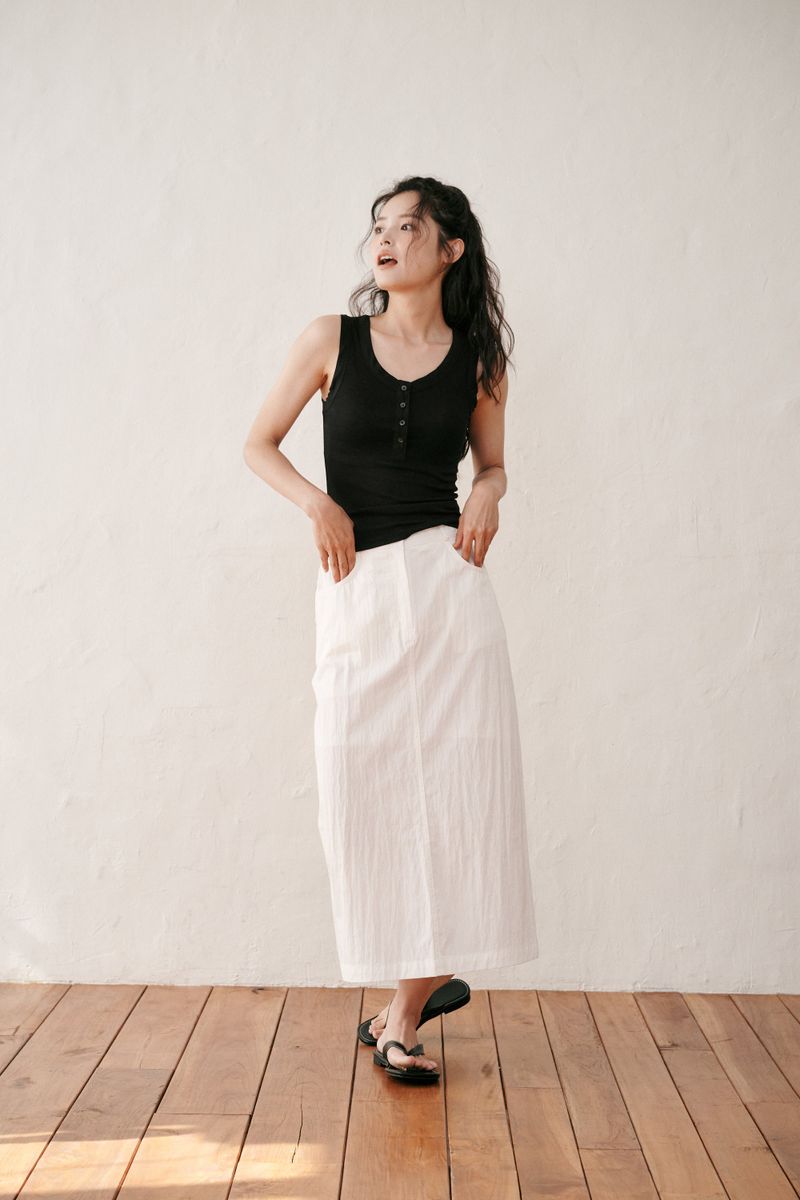 Botton sleeveless (Beige)