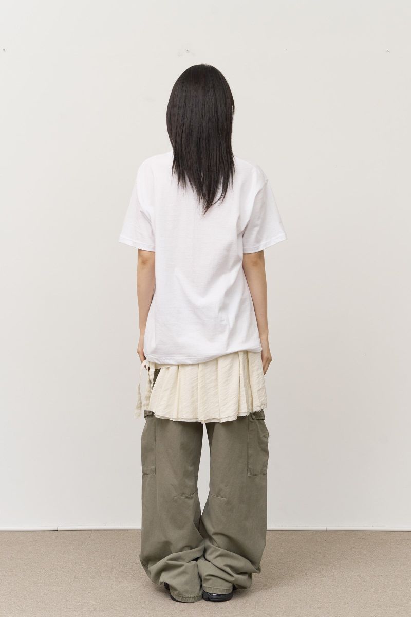 (W) Muse Strap Mini Skirt