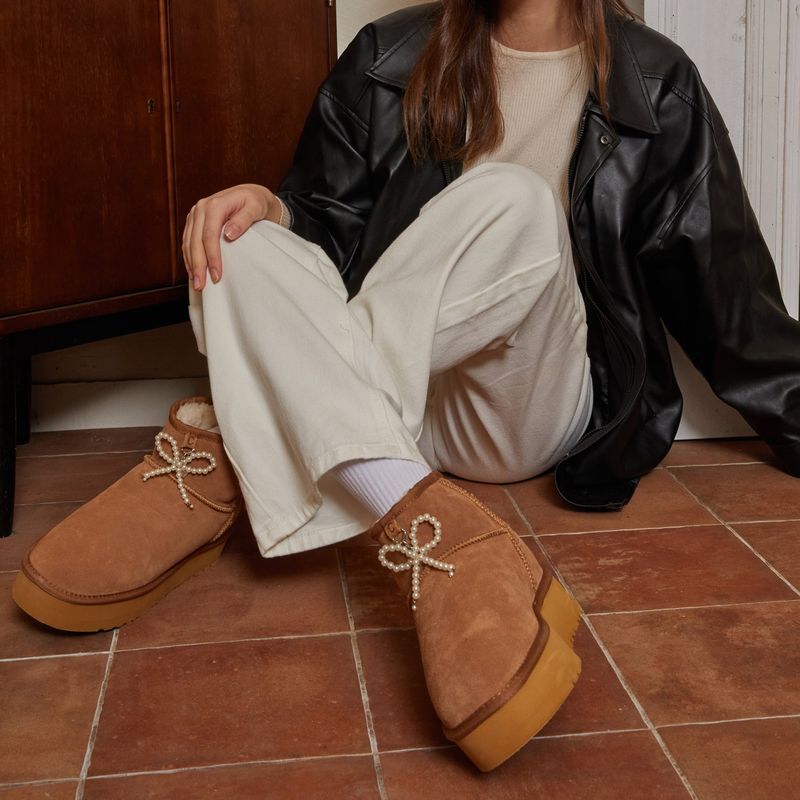 CHUBASCO WINTER FUR BOOTS COPO WCP2403 CHESTNUT