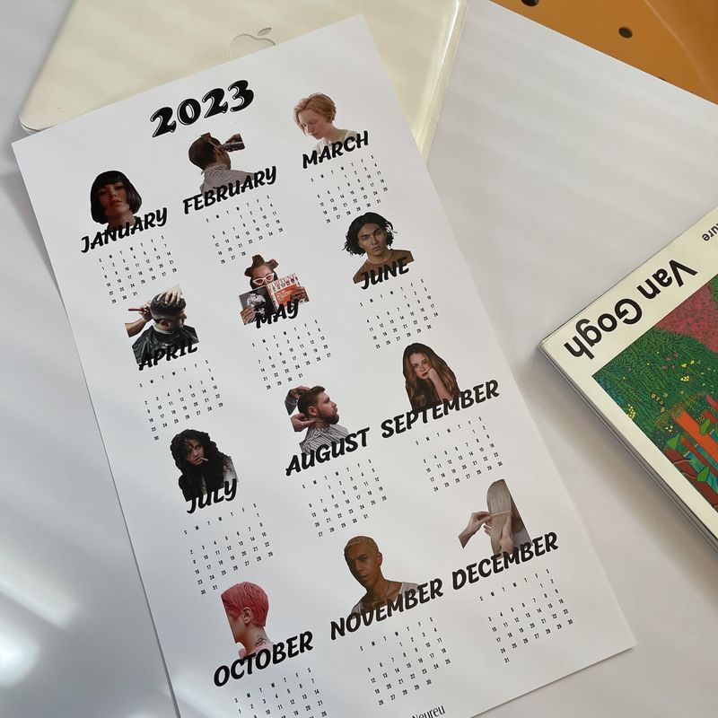 Color Poster Calendar