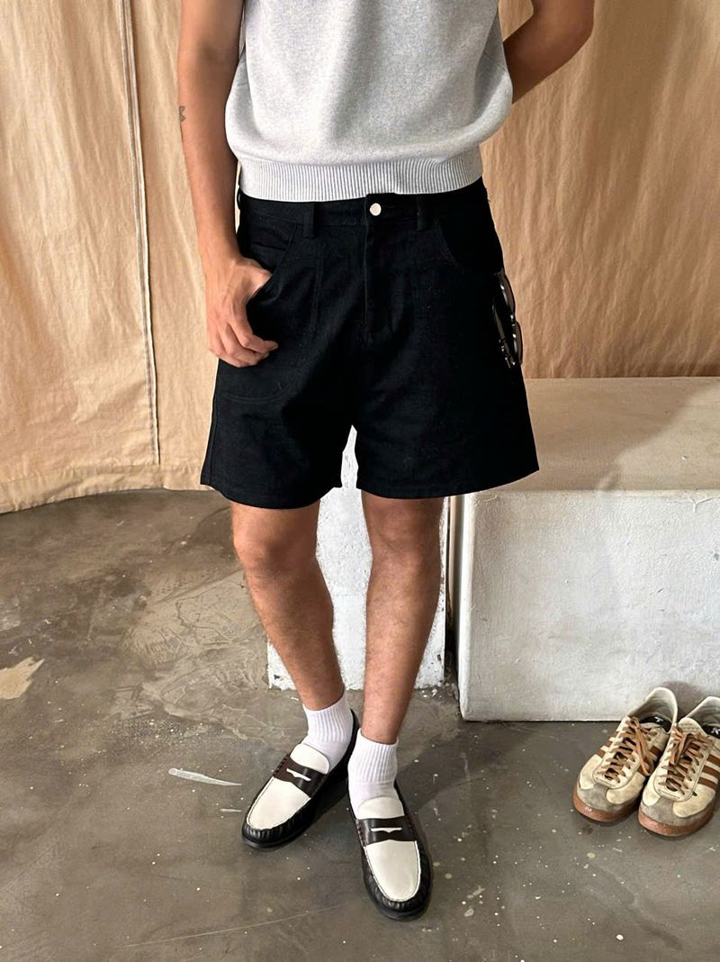 RIPOFFF（リップオフ）の「RIPOFFF ベーシック カーキ ショーツ（パンツ）」