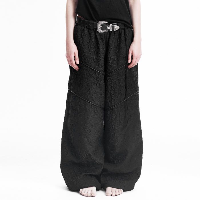 Piping incision String Pants