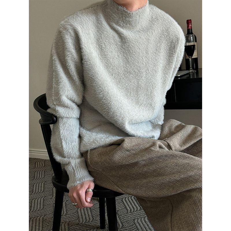  [F/W] Angora half pola knit(5color)