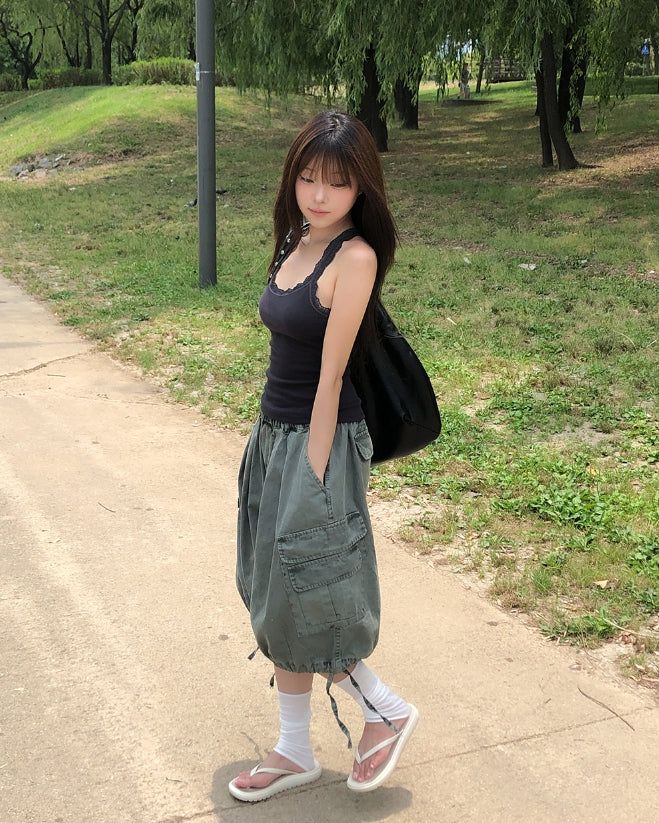 Lynn Summer See-through Leg Warmers