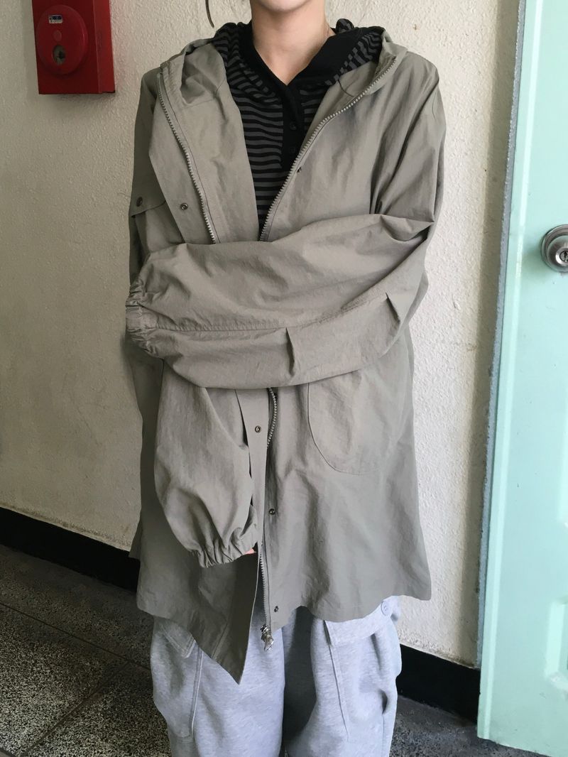 Rainy Hood Vintage Field Jacket (3c)