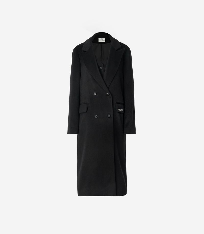 NEWALRIN Classic Long Wool Coat & Vest Set