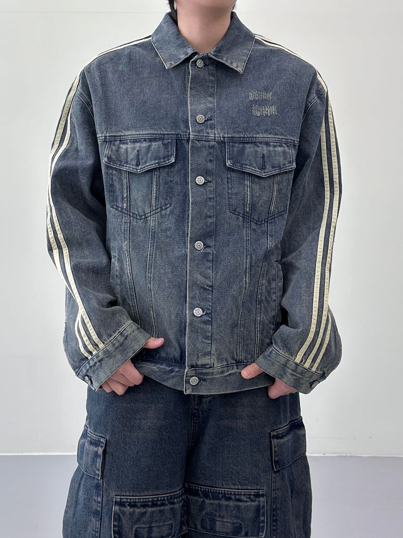 Ian Track Denim Jacket 2C
