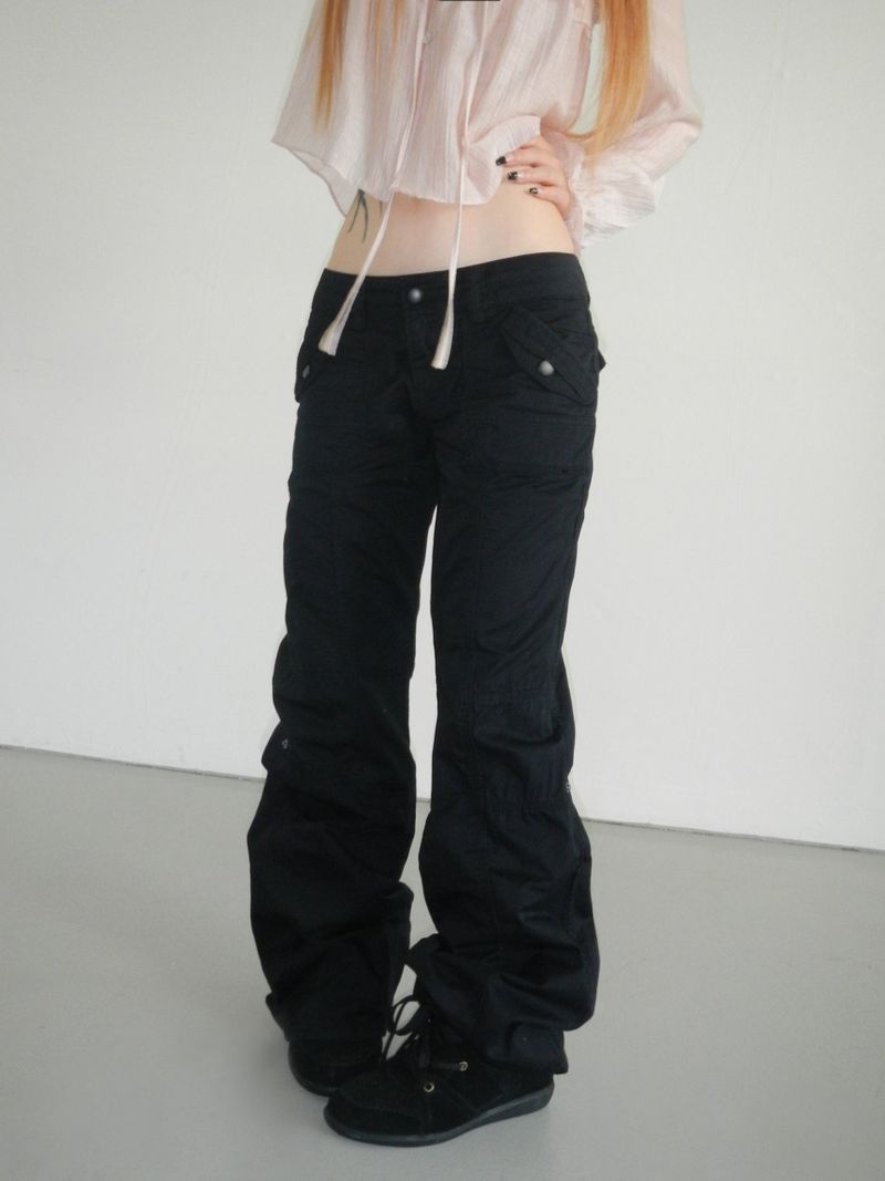 crispy 81 straight pants(2 color)