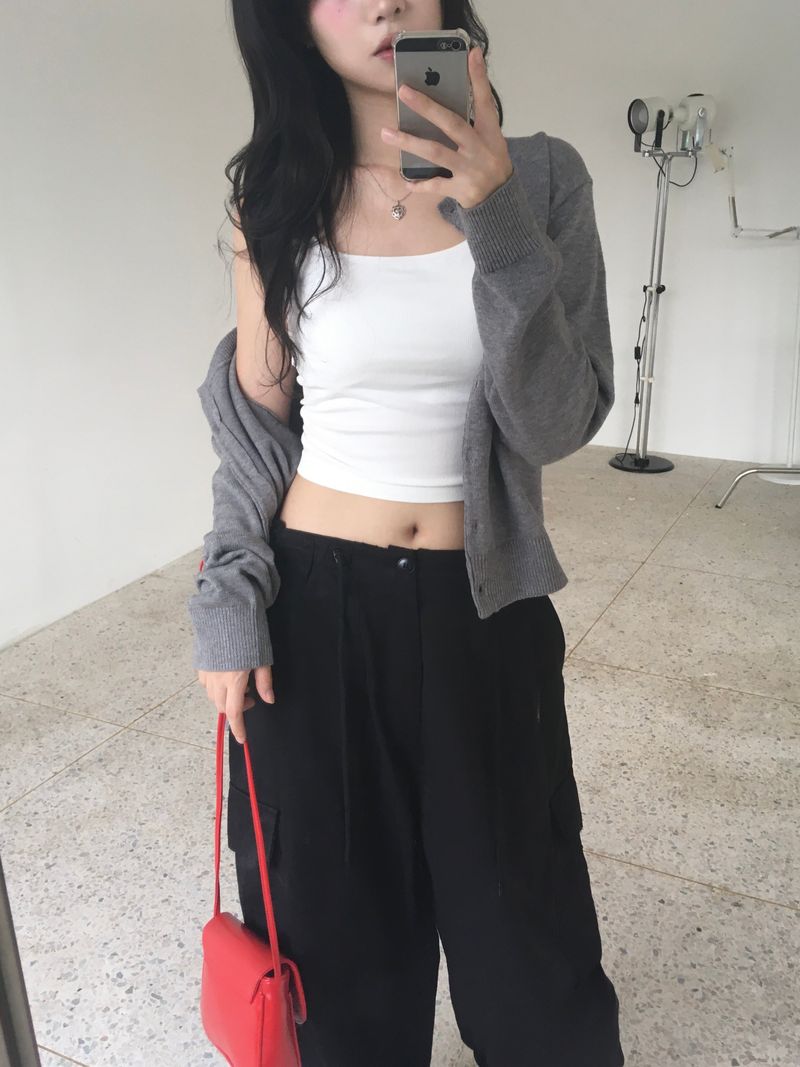 Crop Cap Tank Top