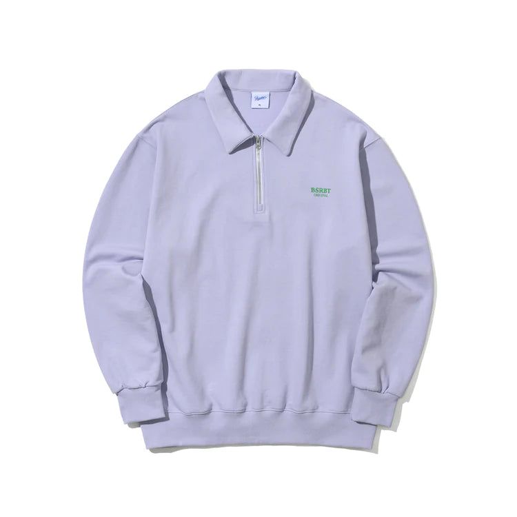 BSRBT SL HALF-ZIP COLLAR SWEATSHIRT