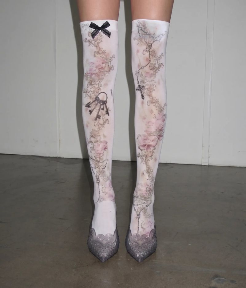 gothic dreamcore stockings