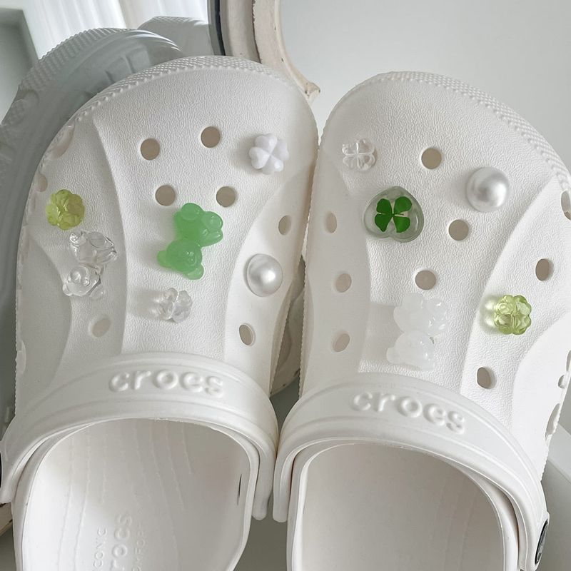 [made]clover&clear ver resin shoes charm set 