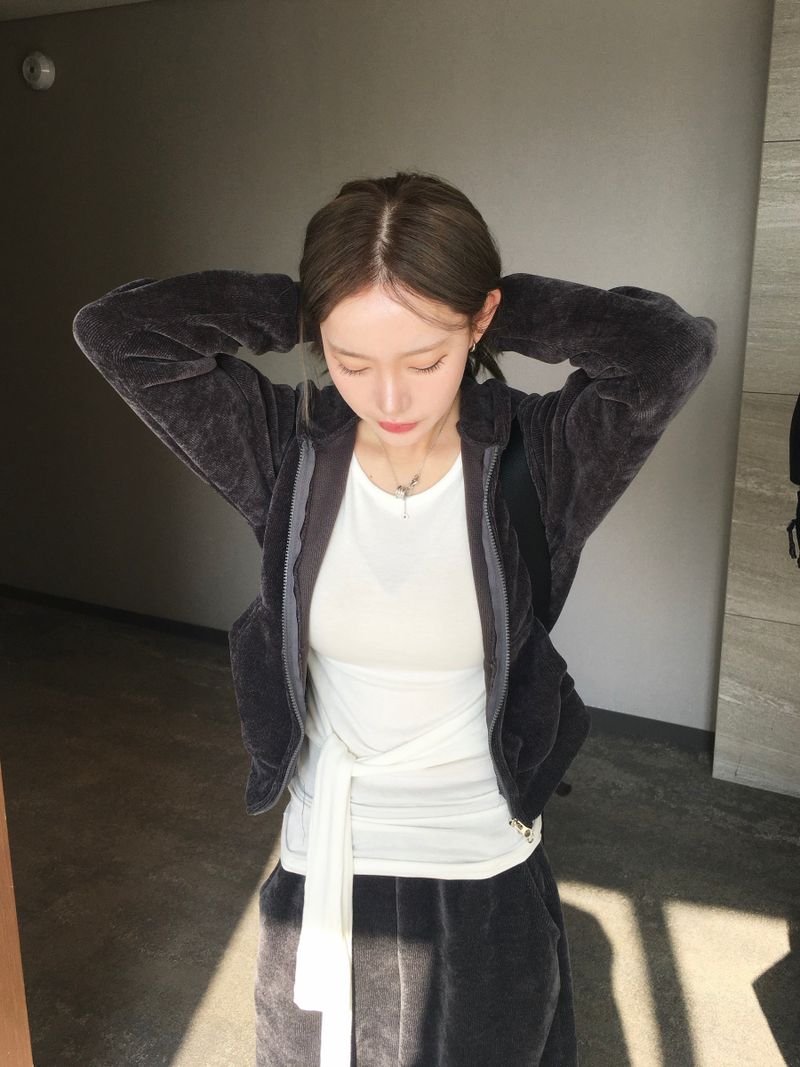 Glam Layering Tie Long Sleeve (4c)