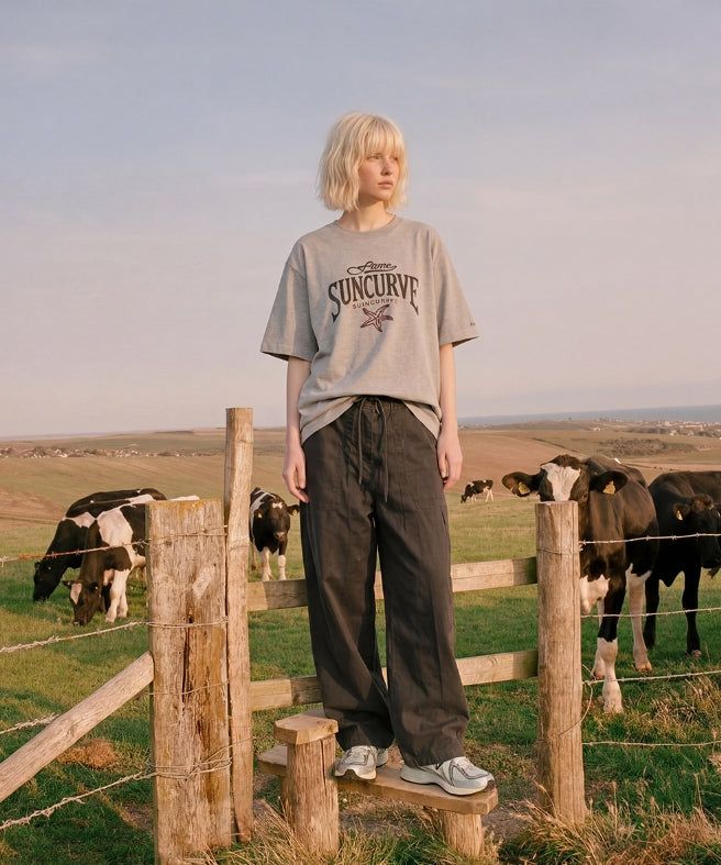 26SS★ Sun Curve Short Sleeve T-shirts