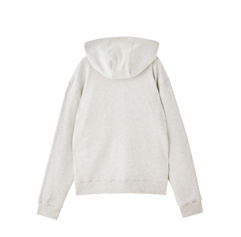NOT ARMY REVERSIBLE HOODIE ZIPUP (CREAM)