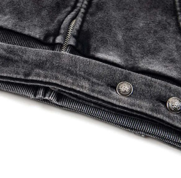 Jayden Off-Shoulder Hoodie Zip-Up