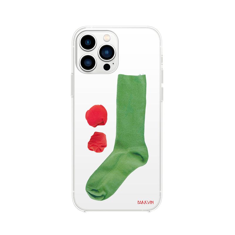 parkvin(パークビン)の「green socks jellyhard case(Smartphone Accessories)」