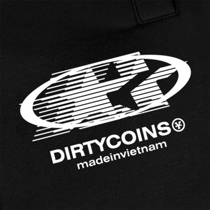 DirtyCoins Star Sweatpants - Black