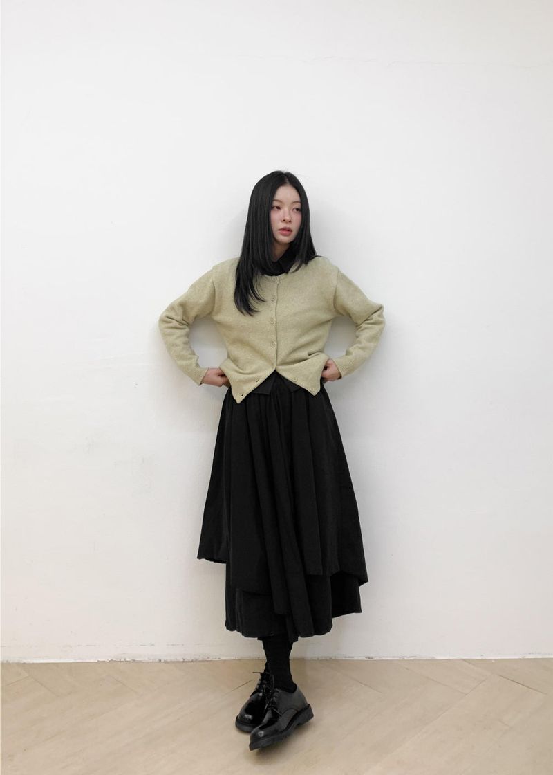  CLASSIC WOOL CARDIGAN