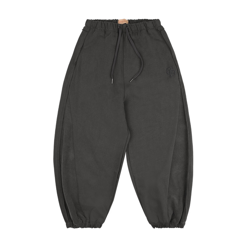 Don't Ask My Plan (DAMP)（ドントアスクマイプラン）の「PIGMENT CUTTED BALLOON SWEATPANTS_CHARCOAL（Pants）」