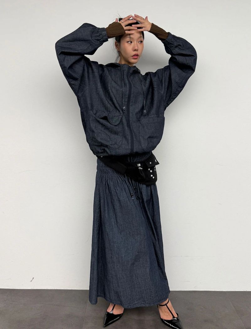 FREEZE BELT BAG IN BLACK