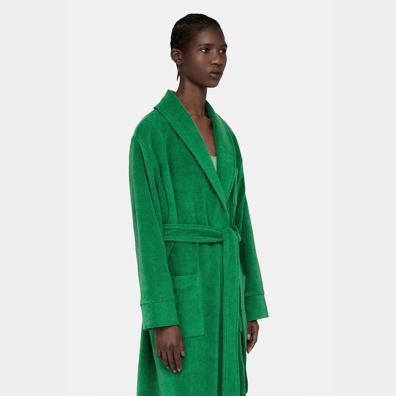 COMFY TERRY ROBE SETS_GREEN