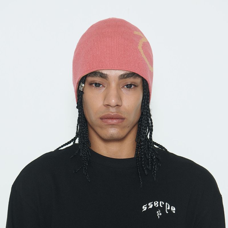 Wind Beanie Coral Pink
