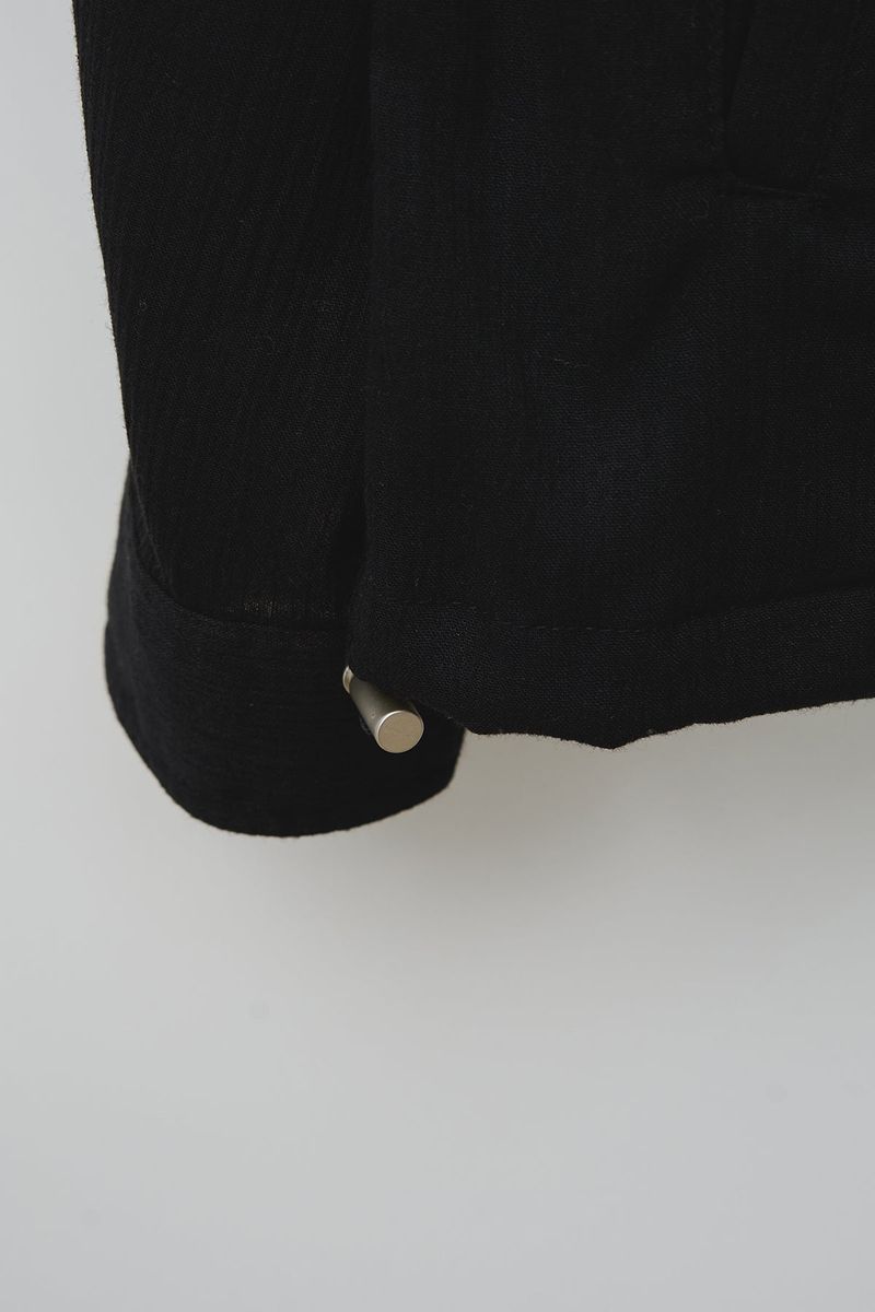Non Collar Linen Jacket (2color)