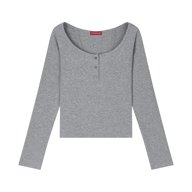 Henley Button Long Sleeve (26FTP-LSTS07)
