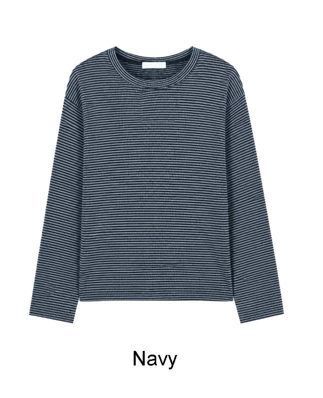 Aaron Loose Fit Striped Long Sleeve