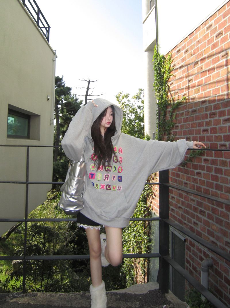 Alphabet hoodie