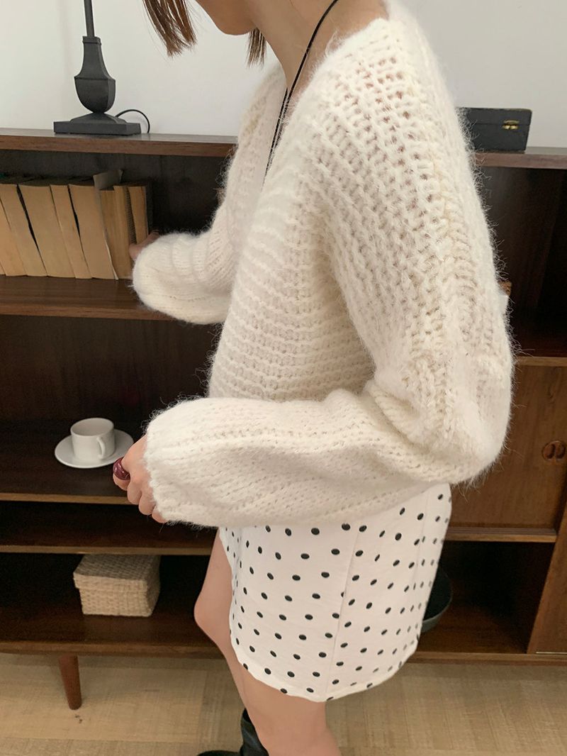 [MADE] Polyton Dot Skirt