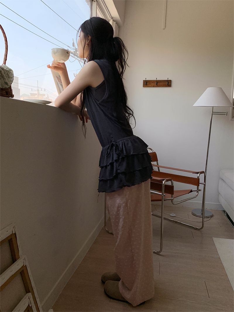DOT CANCAN LAYERED DRESS (3C)