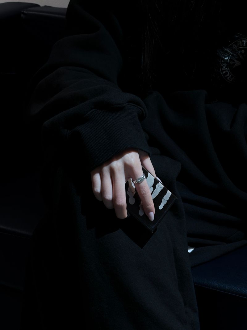 ホワイトスマイルリング