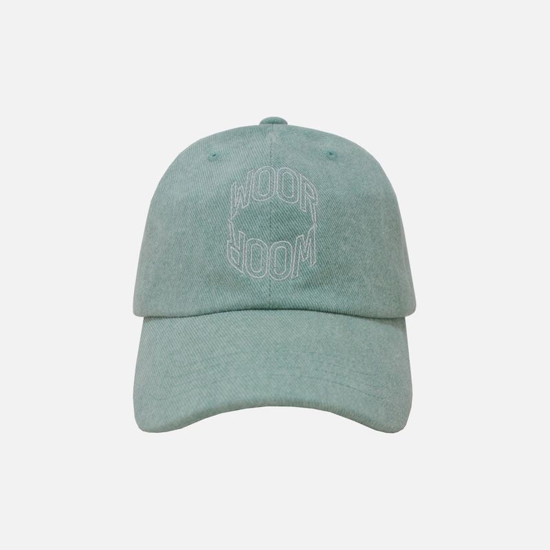 WOOR（ウール）の「WASHED GREEN CURVE CAP (LIMITED)（Hats）」